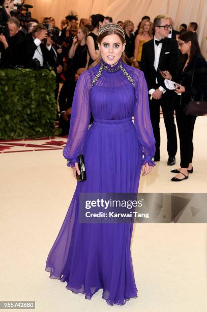 Princess Beatrice attends 'Heavenly Bodies: Fashion & The Catholic Imagination' Costume Institute Gala at the Metropolitan Museum of Art on May 7,...