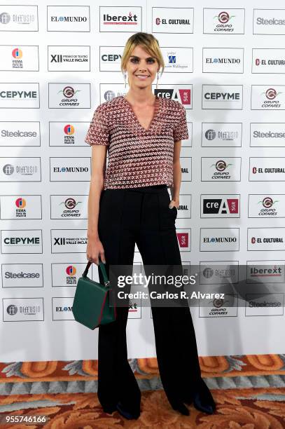 Actress Amaia Salamanca attends the Valle Inclan awards 2018 at the Royal Theater on May 7, 2018 in Madrid, Spain.