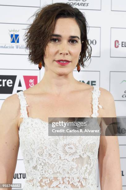 Actress Celia Freijeiro attends the Valle Inclan awards 2018 at the Royal Theater on May 7, 2018 in Madrid, Spain.