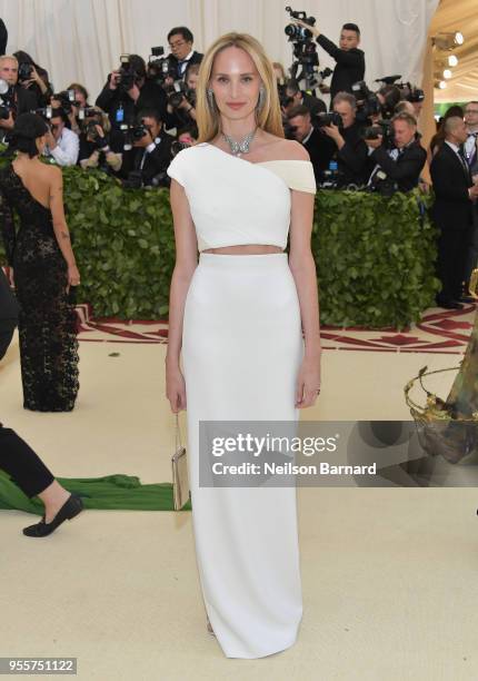 Lauren Santo Domingo attends the Heavenly Bodies: Fashion & The Catholic Imagination Costume Institute Gala at The Metropolitan Museum of Art on May...