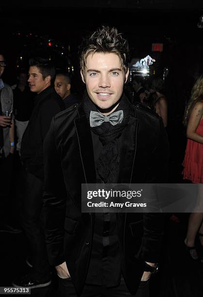 Actor Josh Henderson attends the 2nd annual New Years Eve celebration at Beso on December 31, 2009 in Hollywood, California.