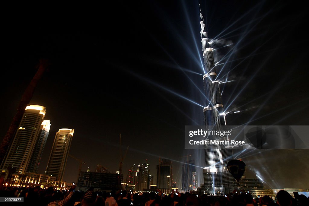 The Opening Of The World's Tallest Building The Burj Dubai