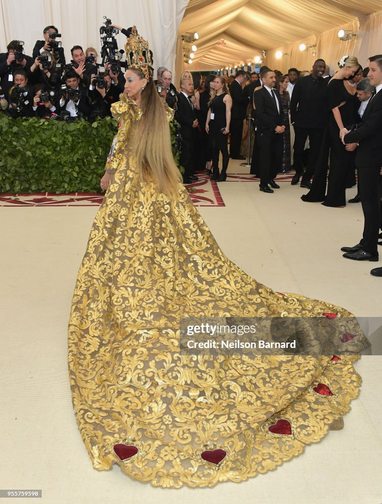 Heavenly Bodies: Fashion & The Catholic Imagination Costume Institute Gala - Arrivals