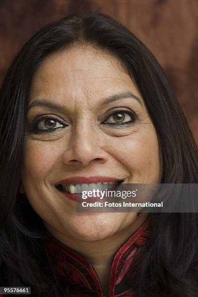 Mira Nair at the Four Seasons Hotel in Beverly Hills, California on October 22, 2009. Reproduction by American tabloids is absolutely forbidden.