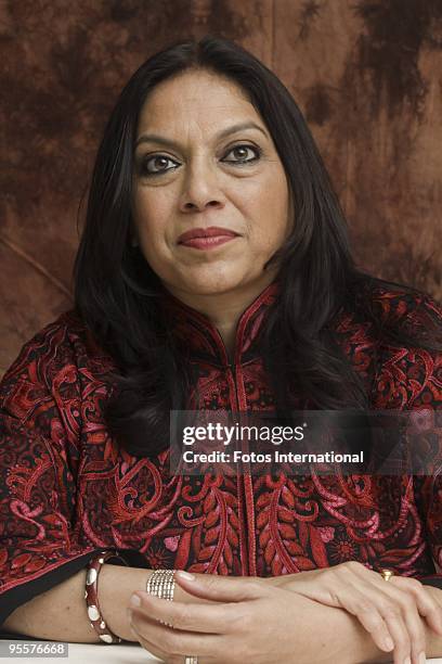 Mira Nair at the Four Seasons Hotel in Beverly Hills, California on October 22, 2009. Reproduction by American tabloids is absolutely forbidden.