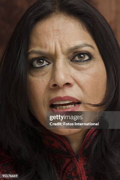 Mira Nair at the Four Seasons Hotel in Beverly Hills, California on October 22, 2009. Reproduction by American tabloids is absolutely forbidden.