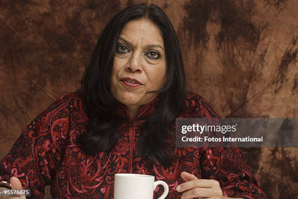 Mira Nair at the Four Seasons Hotel in Beverly Hills, California on October 22, 2009. Reproduction by American tabloids is absolutely forbidden.