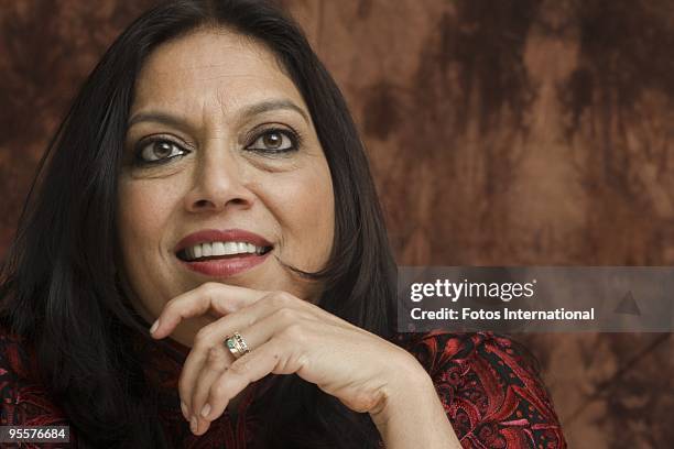 Mira Nair at the Four Seasons Hotel in Beverly Hills, California on October 22, 2009. Reproduction by American tabloids is absolutely forbidden.