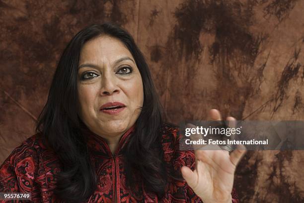 Mira Nair at the Four Seasons Hotel in Beverly Hills, California on October 22, 2009. Reproduction by American tabloids is absolutely forbidden.