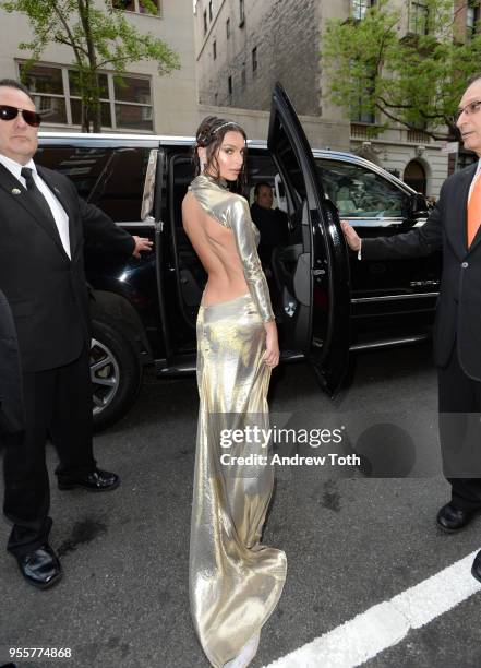 Actress Emily Ratajkowski attends as The Mark Hotel celebrates the 2018 Met Gala at The Mark Hotel on May 7, 2018 in New York City.