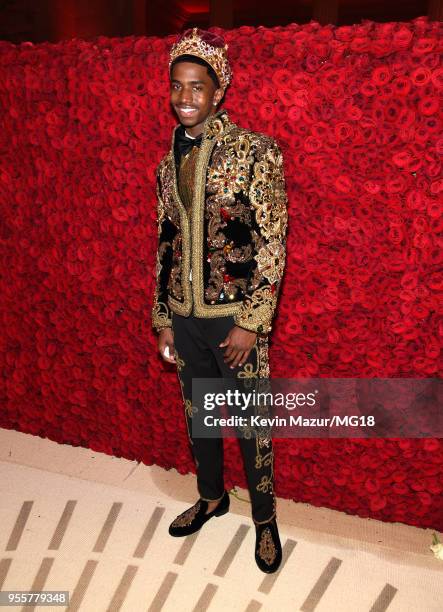 Christian Combs attends the Heavenly Bodies: Fashion & The Catholic Imagination Costume Institute Gala at The Metropolitan Museum of Art on May 7,...