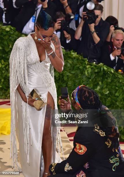 Chainz attends the Heavenly Bodies: Fashion & The Catholic Imagination Costume Institute Gala at The Metropolitan Museum of Art on May 7, 2018 in New...