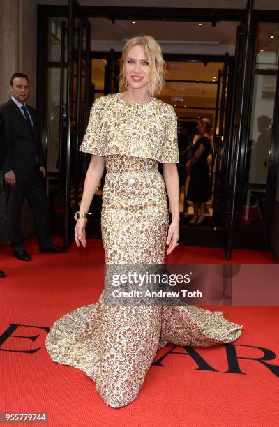 Naomi Watts attends as The Mark Hotel celebrates the 2018 Met Gala at The Mark Hotel on May 7, 2018 in New York City.