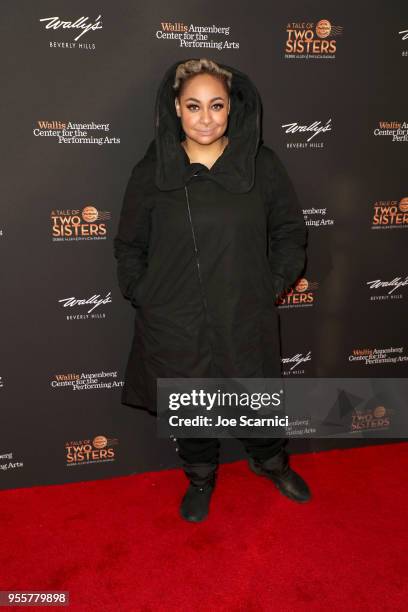 Raven-Symone attends "A Tale of Two Sisters" honoring Debbie Allen and Phylicia Rashad at Wallis Annenberg Center for the Performing Arts on May 7,...