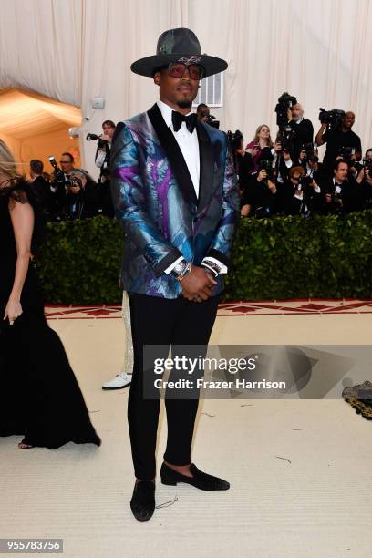 Cam Newton attends the Heavenly Bodies: Fashion & The Catholic Imagination Costume Institute Gala at The Metropolitan Museum of Art on May 7, 2018 in...