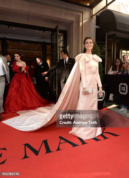 Stylist Elizabeth Saltzman attends as The Mark Hotel celebrates the 2018 Met Gala at The Mark Hotel on May 7, 2018 in New York City.