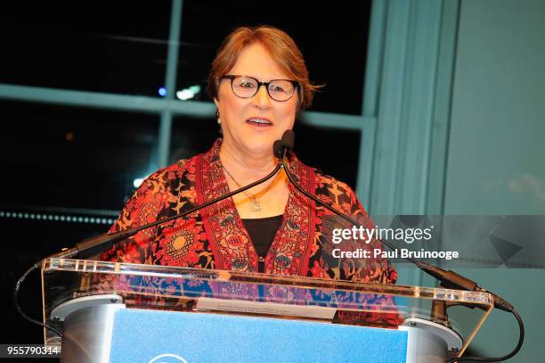 Jessie Close presents the Activist Award during the 2018 Change Maker Awards at Carnegie Hall on May 7, 2018 in New York City.
