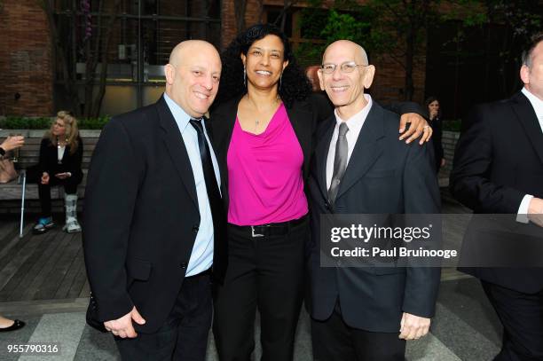 Gary Altheim, Theonyl Cuevas and Gary Schulman attend the 2018 Change Maker Awards at Carnegie Hall on May 7, 2018 in New York City.