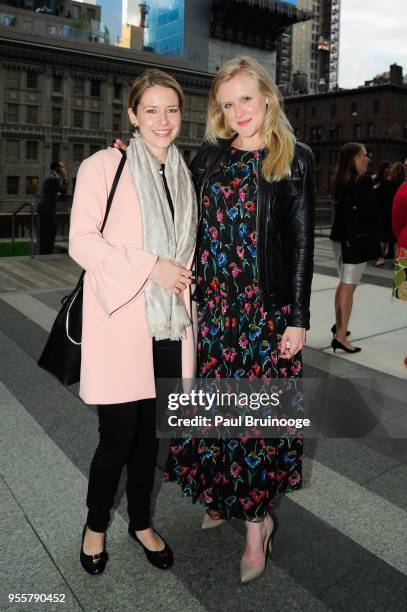 Audrey Morley and Ellie Ashford attend the 2018 Change Maker Awards at Carnegie Hall on May 7, 2018 in New York City.