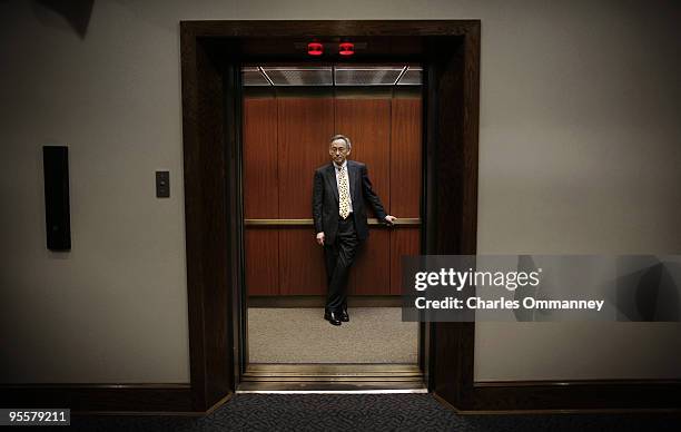 Secretary of Energy Steven Chu at the Department of Energy June 1, 2009 in Washington, DC.