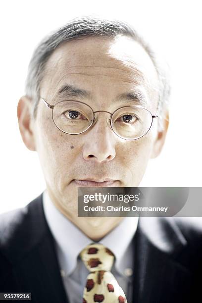 Secretary of Energy Steven Chu at the Department of Energy June 1, 2009 in Washington, DC.