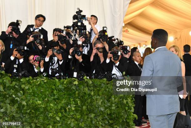 Daniel Kaluuya attends the Heavenly Bodies: Fashion & The Catholic Imagination Costume Institute Gala at The Metropolitan Museum of Art on May 7,...