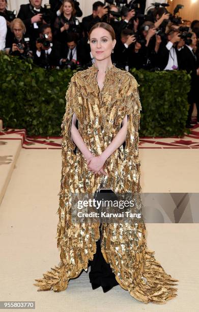 Evan Rachel Wood attends Heavenly Bodies: Fashion & The Catholic Imagination Costume Institute Gala at the Metropolitan Museum of Art on May 7, 2018...