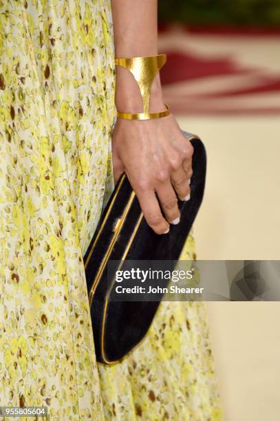 Huma Abedin attends the Heavenly Bodies: Fashion & The Catholic Imagination Costume Institute Gala at The Metropolitan Museum of Art on May 7, 2018...