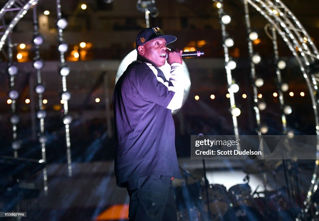 Rapper Bo-Roc of The Dove Shack performs onstage during the 13th ...