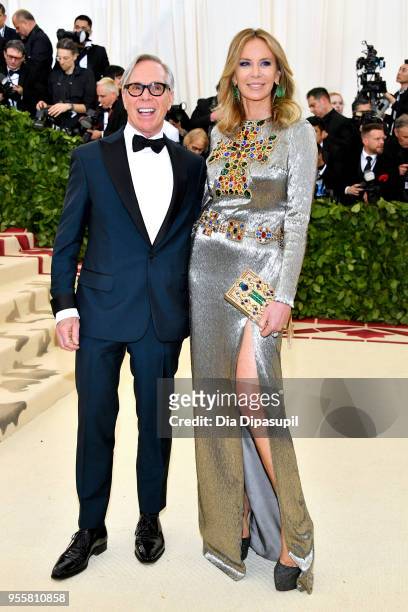 Tommy Hilfiger and Hilfiger attend the Heavenly Bodies: Fashion & The Catholic Imagination Costume Institute Gala at The Metropolitan Museum of Art...
