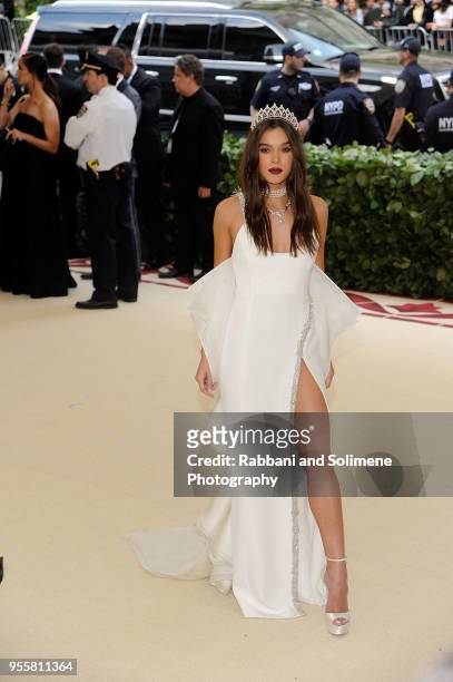 Hailee Steinfeld attends Heavenly Bodies: Fashion & The Catholic Imagination Costume Institute Gala a the Metropolitan Museum of Art in New York City.