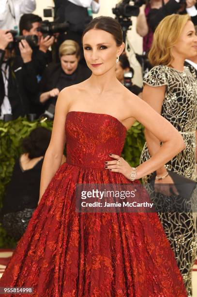 Georgina Bloomberg attends the Heavenly Bodies: Fashion & The Catholic Imagination Costume Institute Gala at The Metropolitan Museum of Art on May 7,...