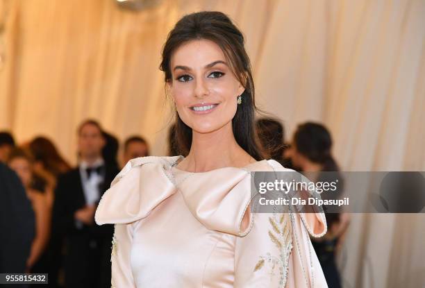 Ariana Rockefeller attends the Heavenly Bodies: Fashion & The Catholic Imagination Costume Institute Gala at The Metropolitan Museum of Art on May 7,...