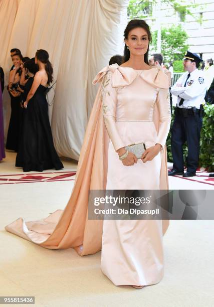 Ariana Rockefeller attends the Heavenly Bodies: Fashion & The Catholic Imagination Costume Institute Gala at The Metropolitan Museum of Art on May 7,...