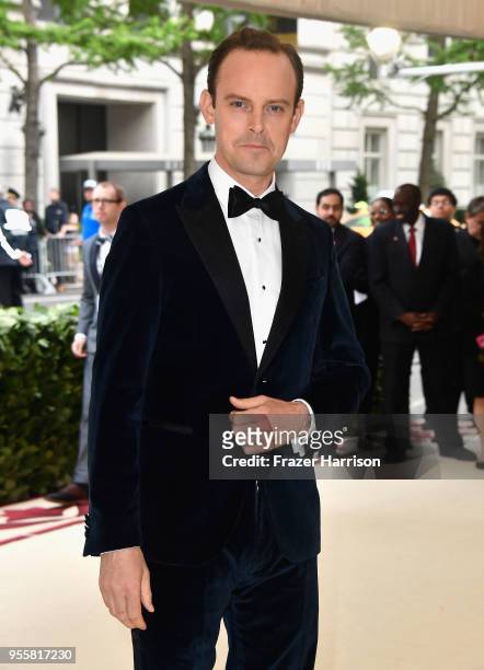 Harry Hadden-Paton attends the Heavenly Bodies: Fashion & The Catholic Imagination Costume Institute Gala at The Metropolitan Museum of Art on May 7,...
