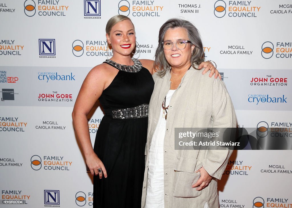 Elizabeth Rooney and Rosie O'Donnell attend Family Equality Council's