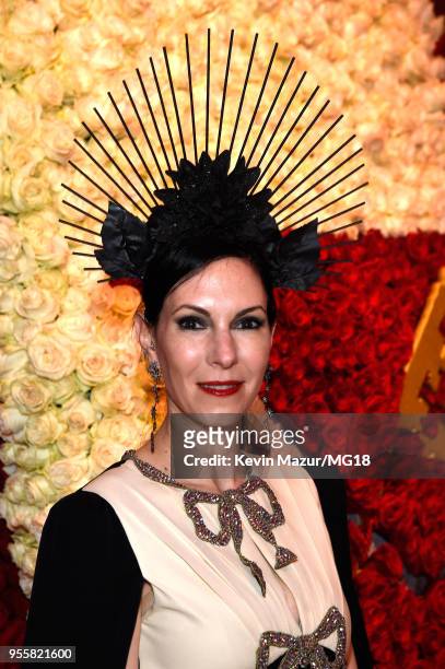 Jill Kargman attends the Heavenly Bodies: Fashion & The Catholic Imagination Costume Institute Gala at The Metropolitan Museum of Art on May 7, 2018...