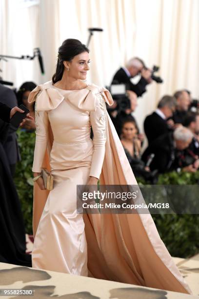 Ariana Rockefeller attends the Heavenly Bodies: Fashion & The Catholic Imagination Costume Institute Gala at The Metropolitan Museum of Art on May 7,...
