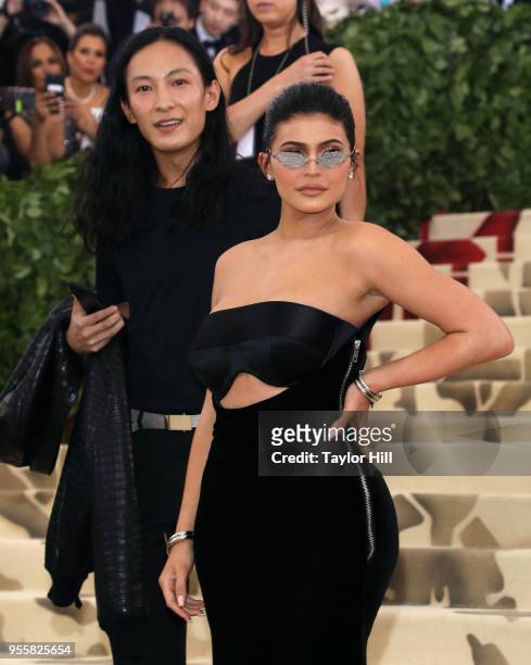 Alexander Wang and Kylie Jenner attend "Heavenly Bodies: Fashion & the Catholic Imagination", the 2018 Costume Institute Benefit at Metropolitan...