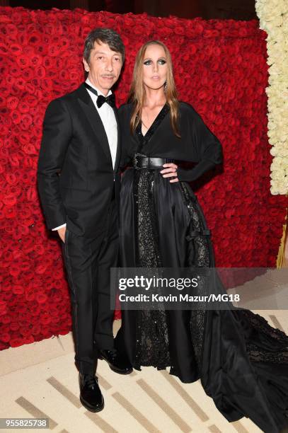Pierpaolo Piccioli and Allegra Versace attend the Heavenly Bodies: Fashion & The Catholic Imagination Costume Institute Gala at The Metropolitan...