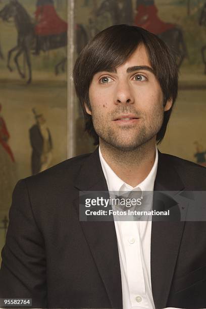 Jason Schwartzman at the Dorchester Hotel in London, England United Kingdom on October 14, 2009. Reproduction by American tabloids is absolutely...