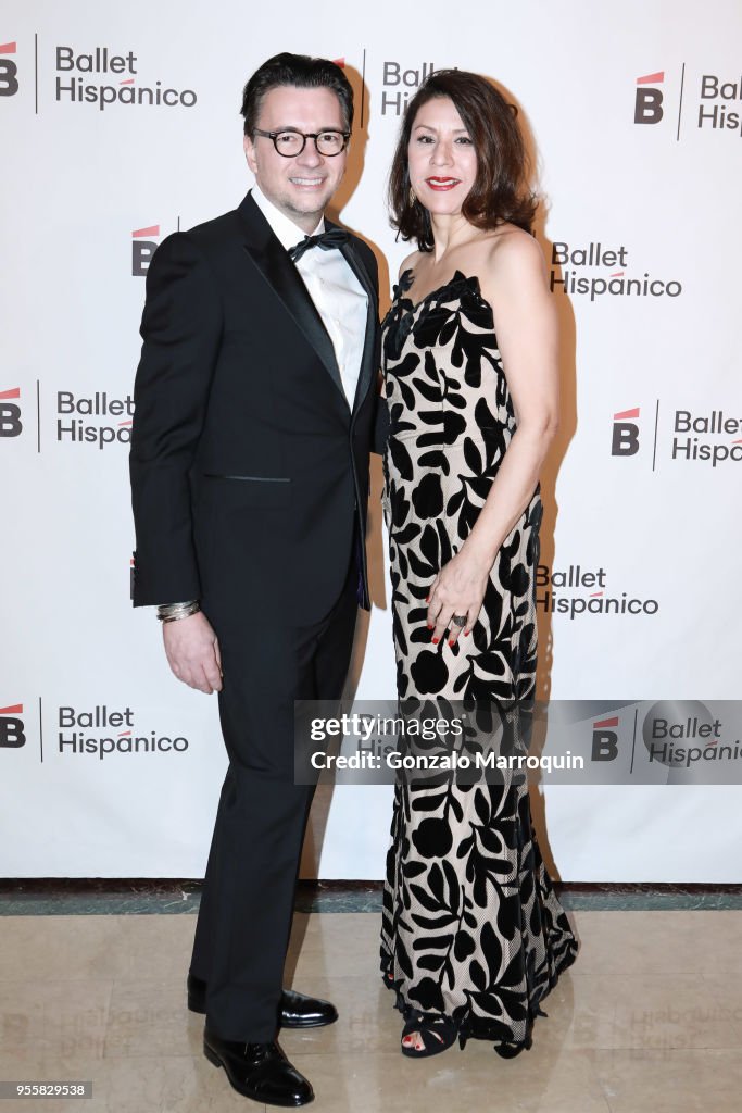 Scott Tegethoff and Rita Rodriguez during the Ballet Hispanico 2018