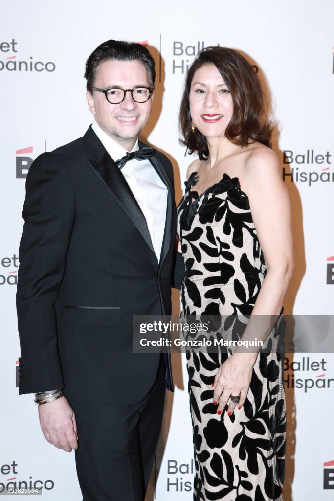 Scott Tegethoff and Rita Rodriguez during the Ballet Hispanico 2018