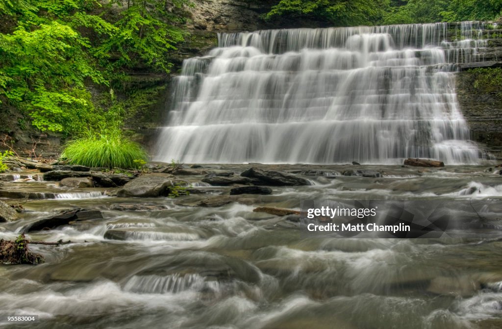 Middle Falls at Stony Brook