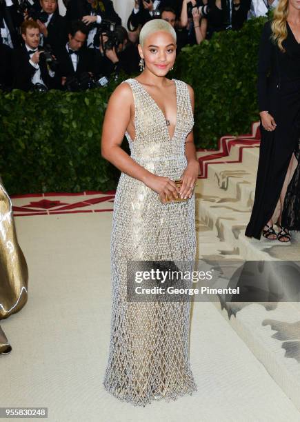 Kiersey Clemons attends the Heavenly Bodies: Fashion & The Catholic Imagination Costume Institute Gala at the Metropolitan Museum of Art on May 7,...