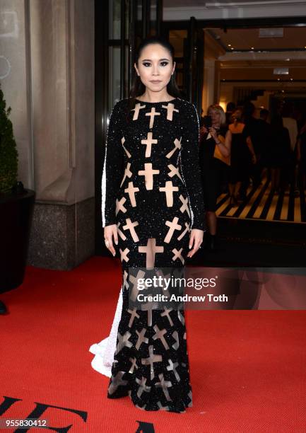 Guest attends as The Mark Hotel celebrates the 2018 Met Gala at The Mark Hotel on May 7, 2018 in New York City.