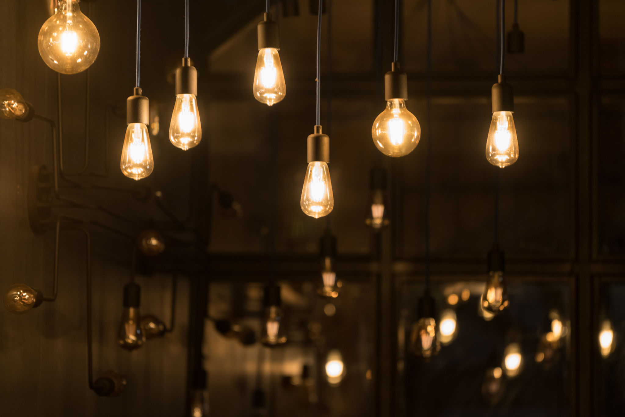 store lighting installation
