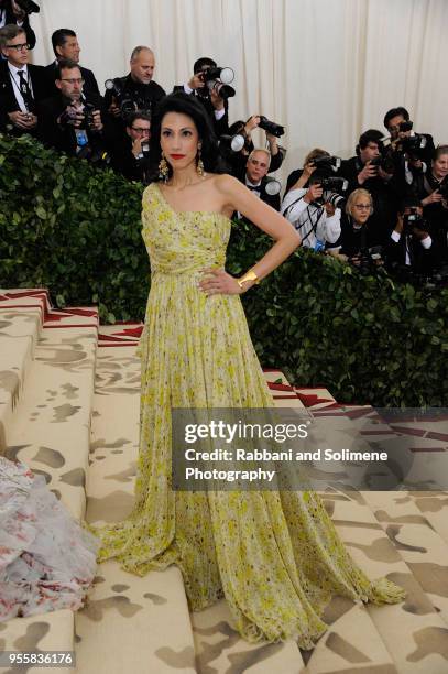 Huma Abedin attends Heavenly Bodies: Fashion & The Catholic Imagination Costume Institute Gala at the Metropolitan Museum of Art in New York City.