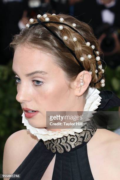 Maya Thurman-Hawke attends "Heavenly Bodies: Fashion & the Catholic Imagination", the 2018 Costume Institute Benefit at Metropolitan Museum of Art on...