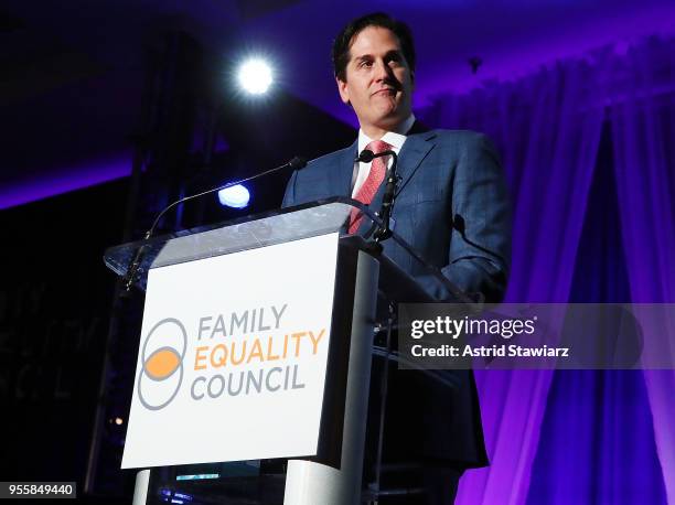 Nick Scandalios attends Family Equality Council's 'Night At The Pier' at Pier 60 on May 7, 2018 in New York City.